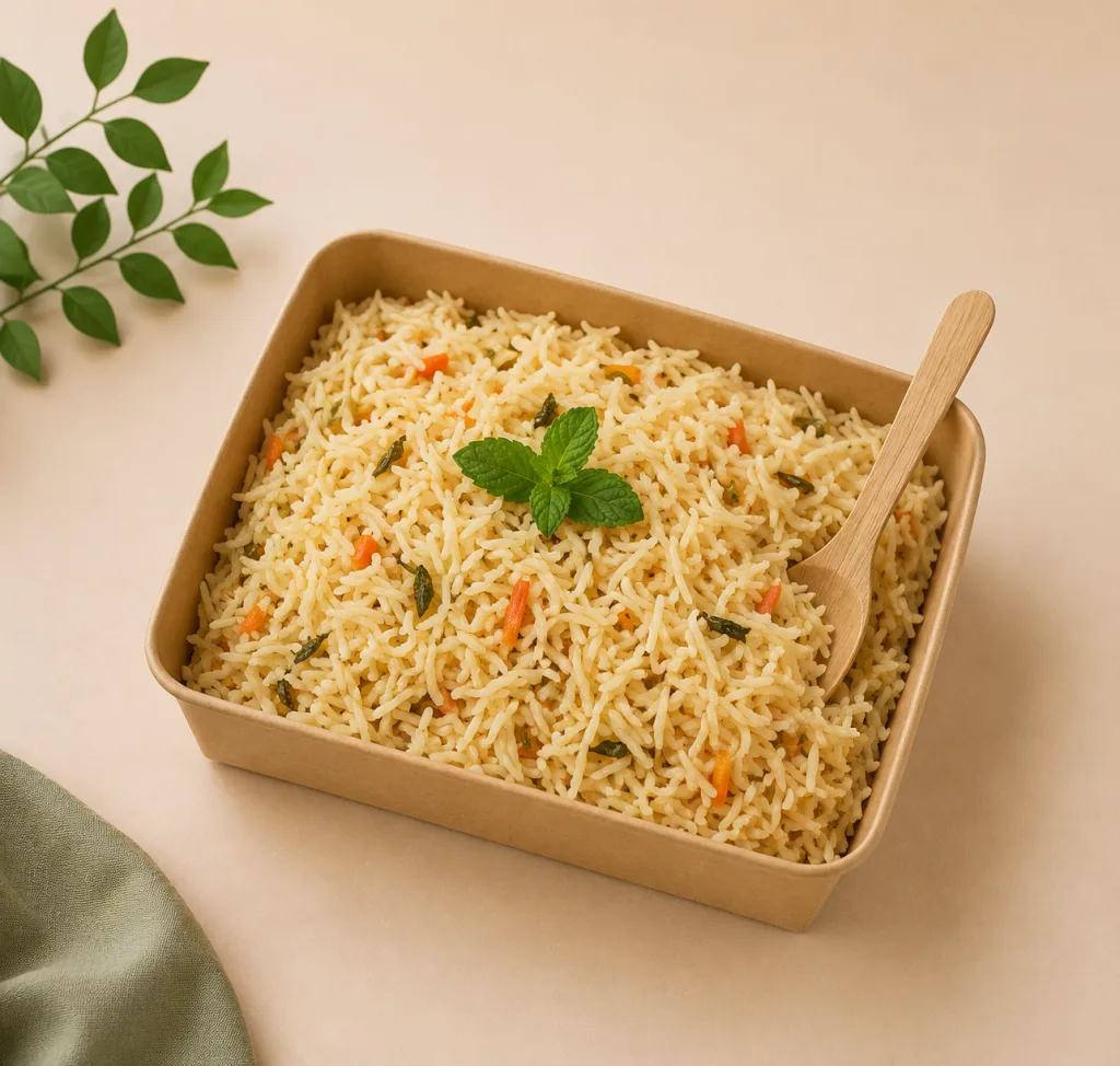 Herbed vegetable rice