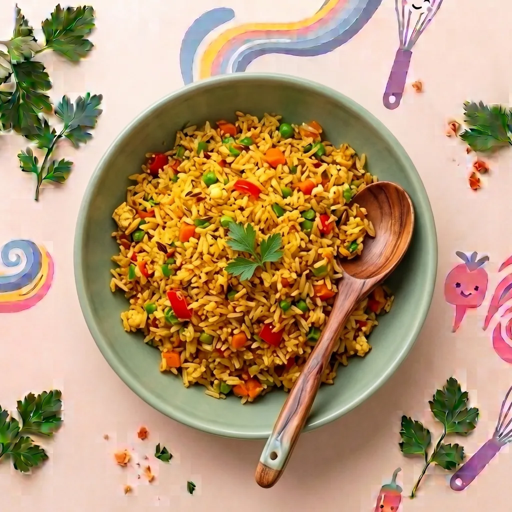 Vegetable fried rice